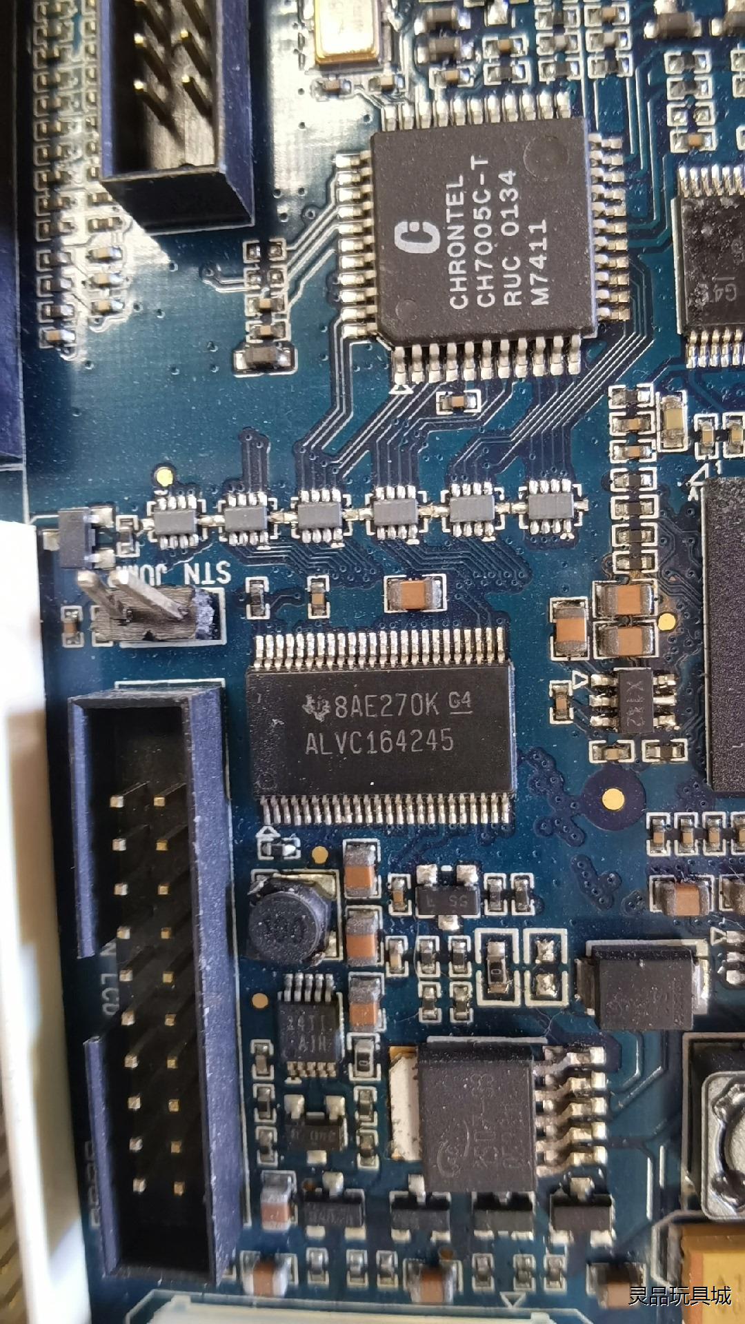 拆机板,一张板子上有三星SC32442BL-43S一片,AL议价商品