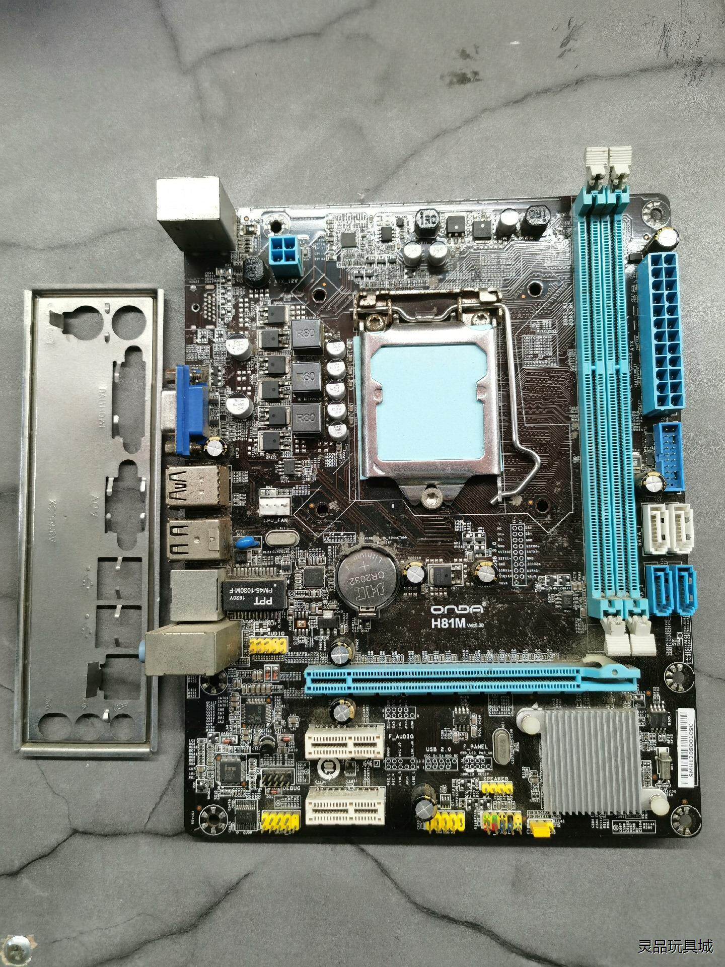 拆机ONDA昂达H81M VER 5.00主板,正常使用,挡议价商品图片