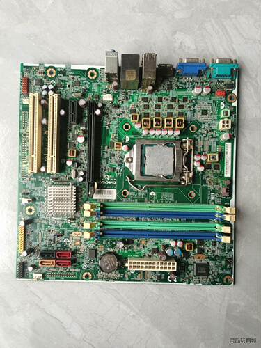 拆机联想原装IS6XM,REV:1.0主板，共二张，带挡板,议价商品