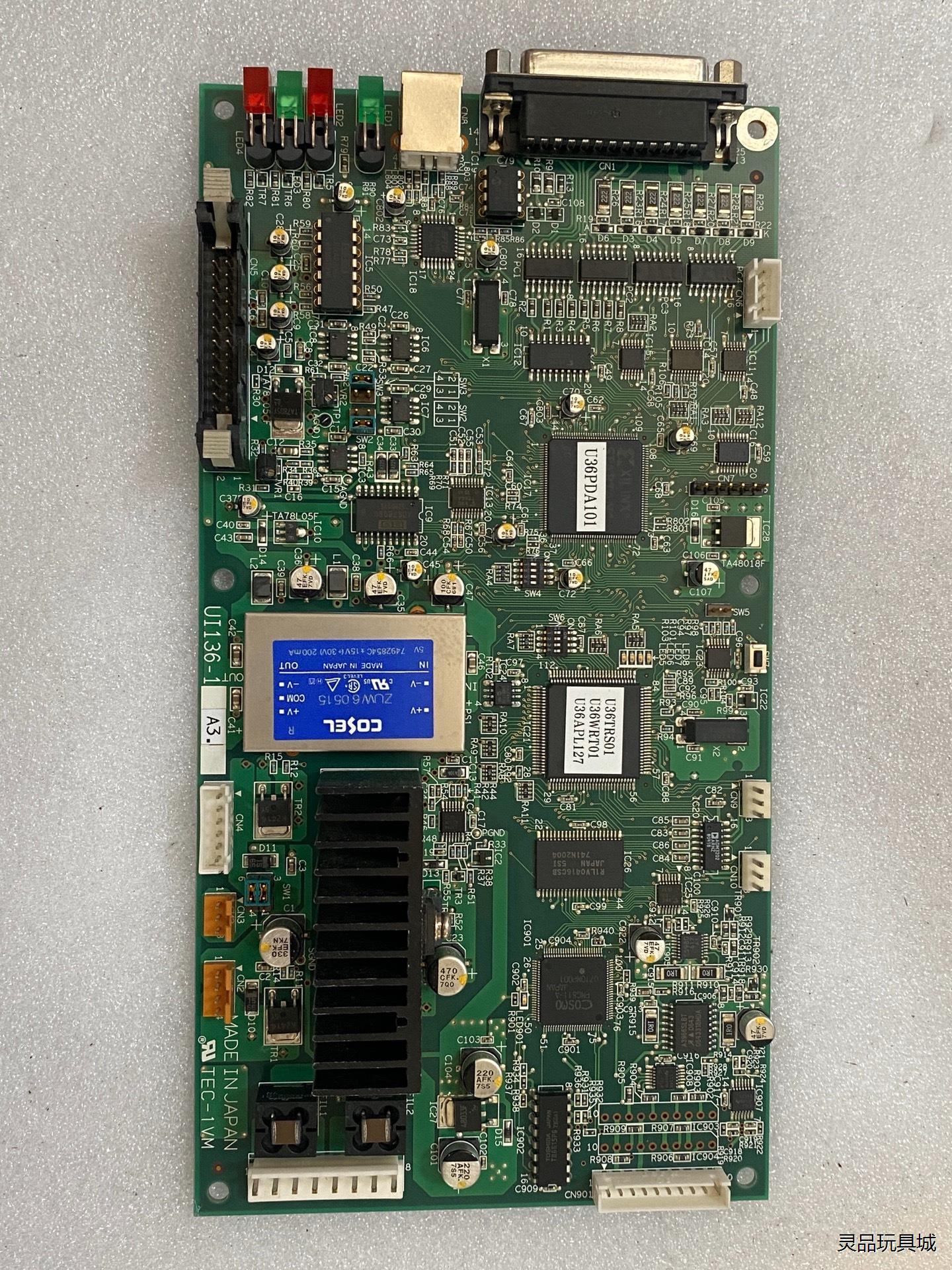 TEC-1VM控制卡UI136-103拆机实物图片议价商品