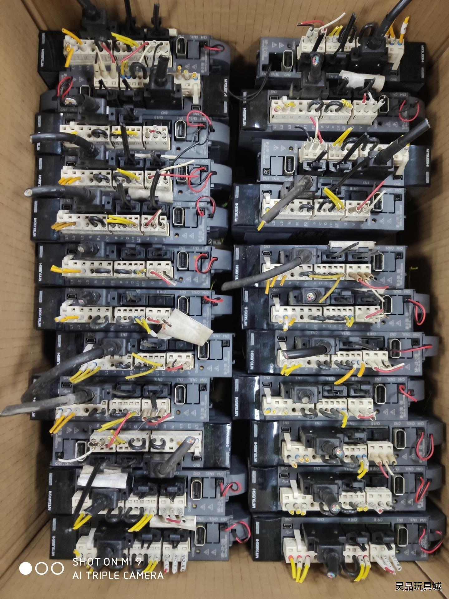 拆机三菱伺服400瓦、MR-J3-20A/B、HG-KP23议价商品