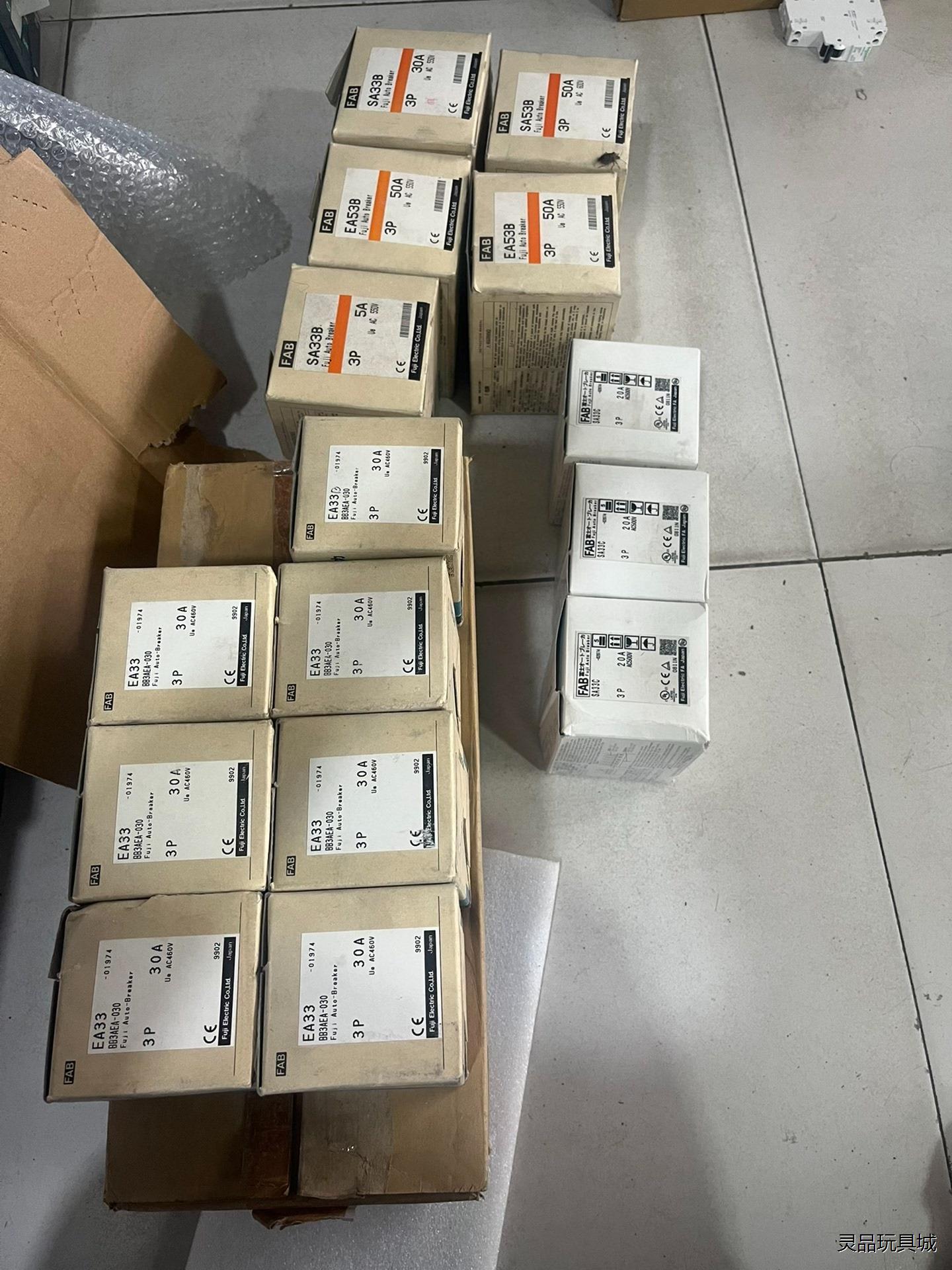 全新日本进口富士塑壳断路器，EA33/EA33B/SA33C议价商品