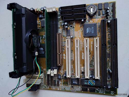 Zida BX98-3D，华基奔Ⅱ主板，3件套，BX98-3议价商品