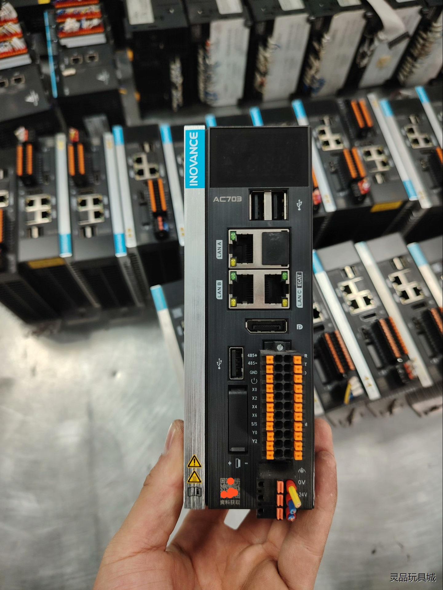 汇川中型PLC AC703智能可编程控制器议价商品