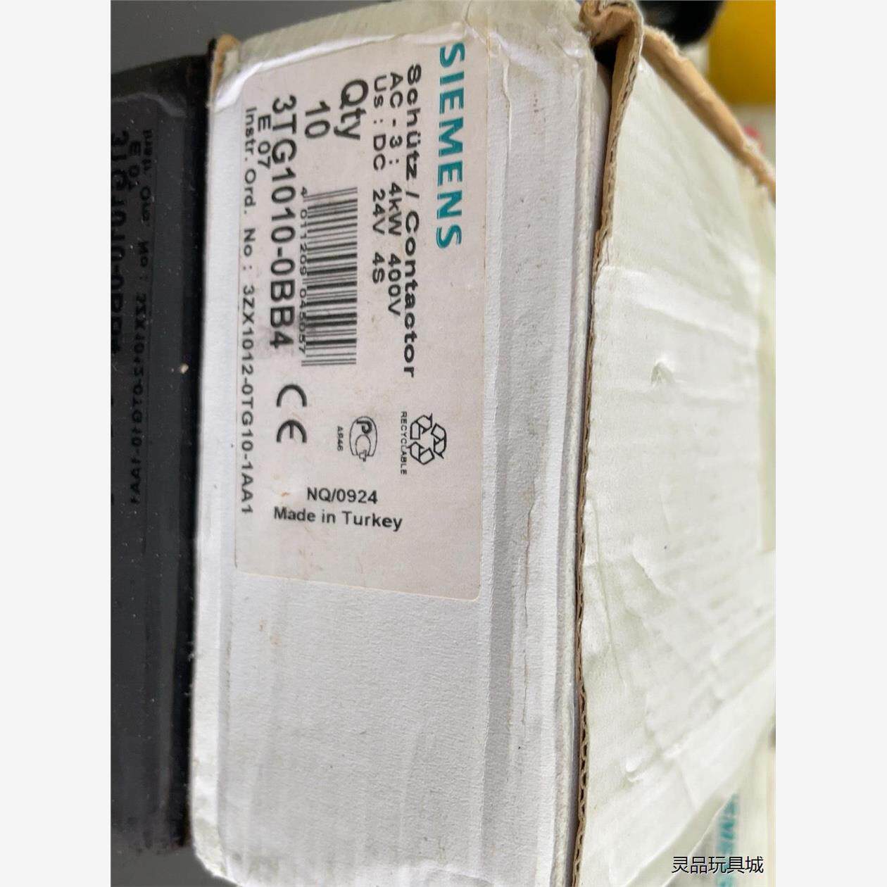 西门子接触器3TG1010-0B