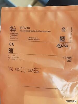 25  易福门ifm测速传感器，IFC210，全新未开封。功议价商品