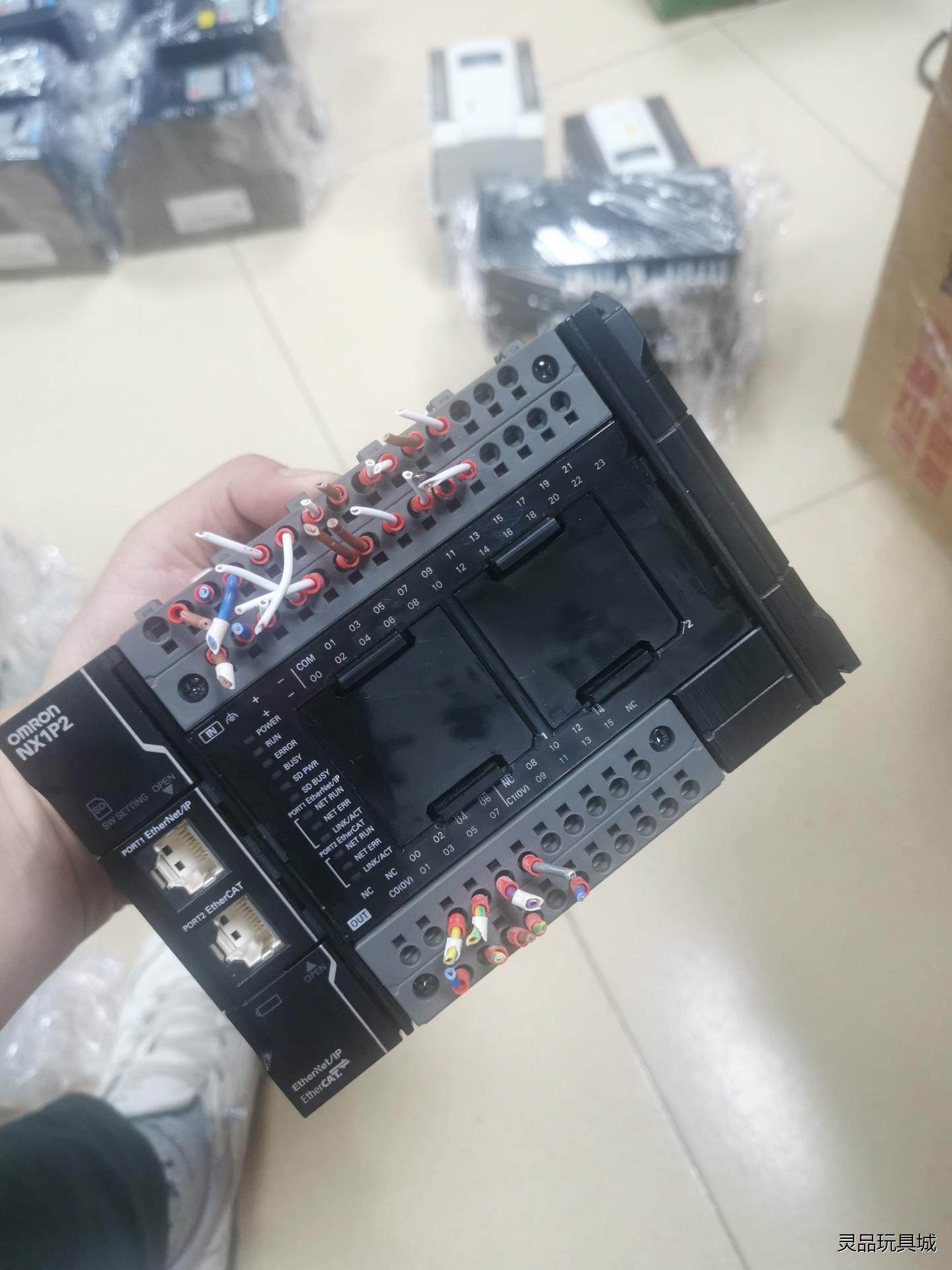 欧姆龙PLC，型号NX1P2-1140DT，原装正品，质量包议价商品