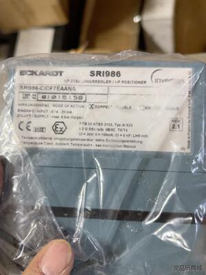 ECKARDT 全新阀门定位器 SR1986-CIDF7EA议价商品