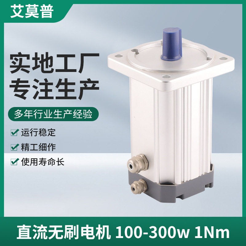 微型直流减速电机 电动三轮车机械设备用1kw永磁同步电机