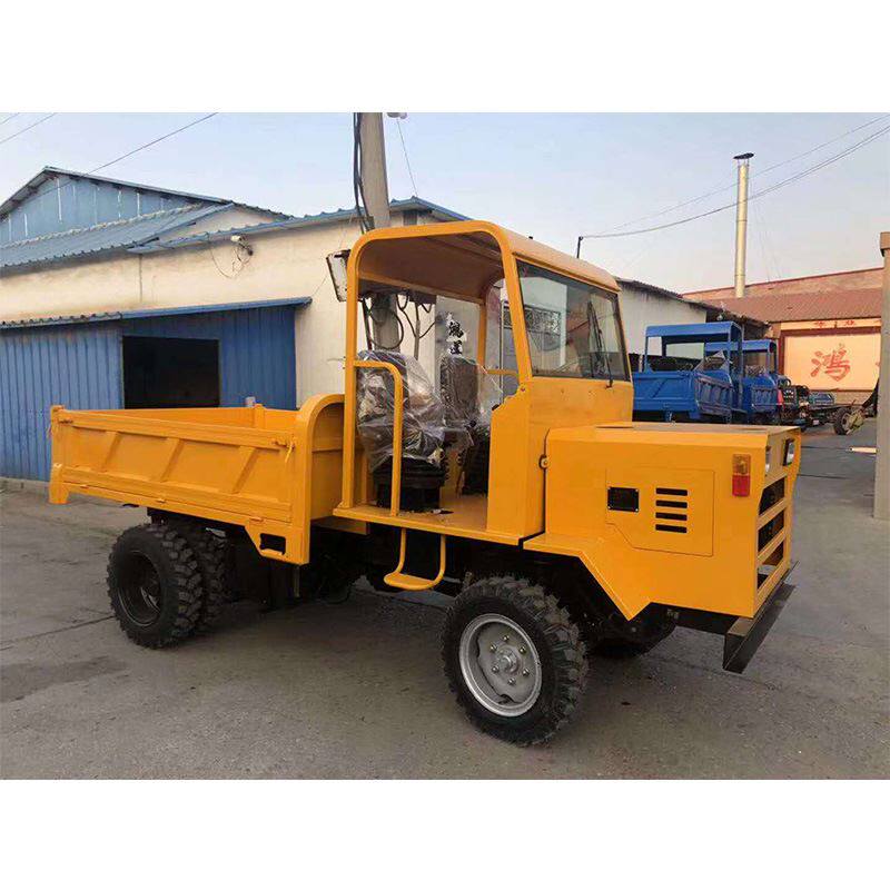 小型农用柴油四轮车 四轮柴油翻斗车 四驱液压自卸车多种规格