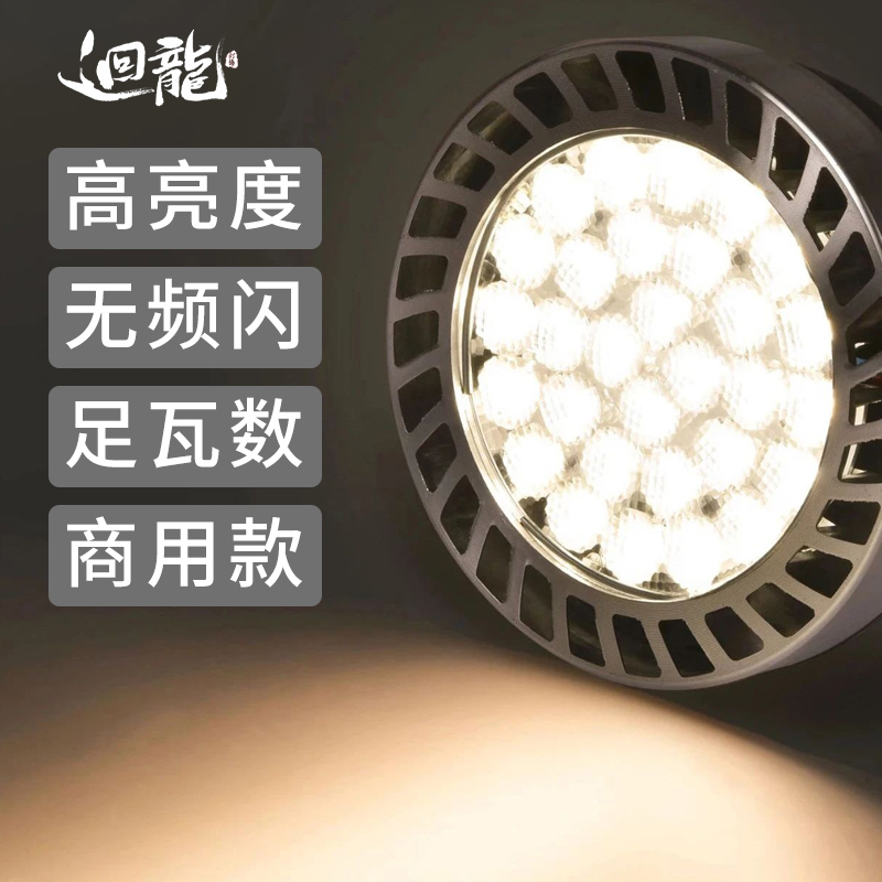 迴龙led轨道射灯灯泡par30单灯