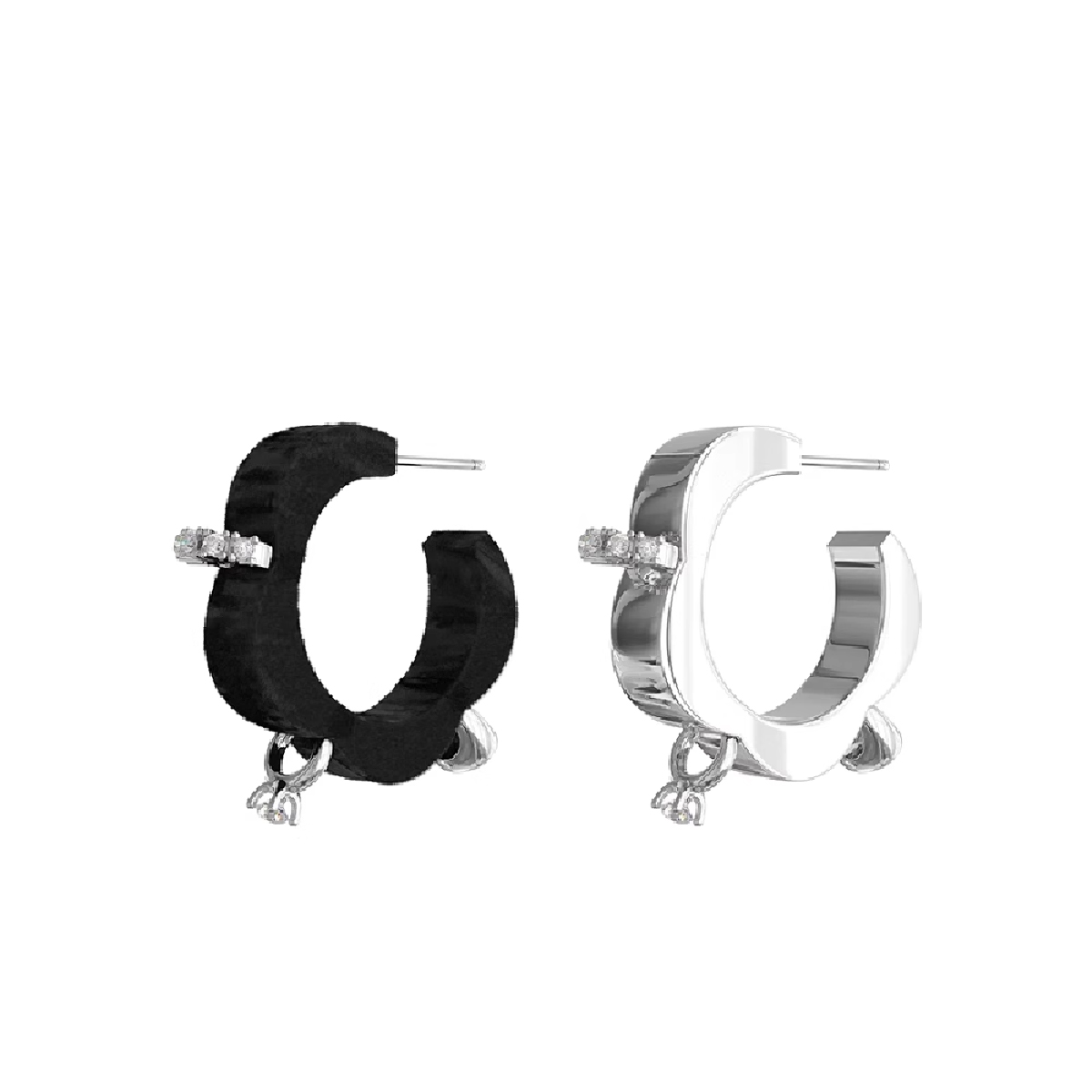 首饰盒内衬圆环耳钉TOGGLER