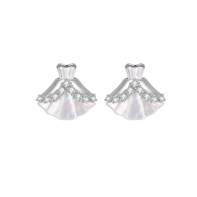 TOGGLERMini系列抹胸裙耳钉高级