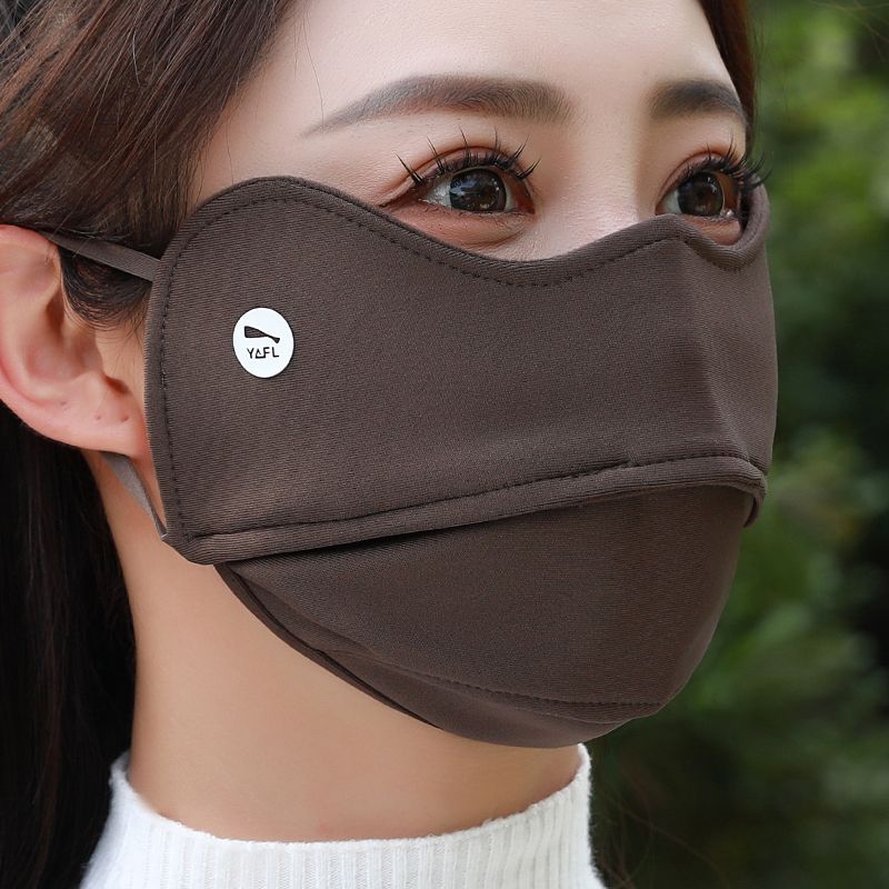秋冬保暖口罩女高颜值护眼角