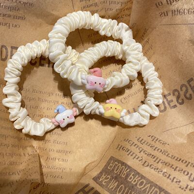 情侣闺蜜手链皮筋男友森系发圈