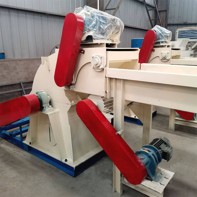 综合式木材粉碎机 刀盘式树枝破碎机 双口强制进料树干切片机