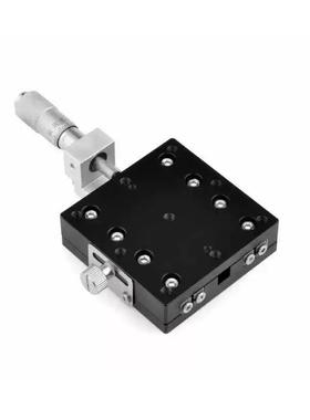 交叉滚柱型X轴滑台-台面尺寸50×50（RGZX50）千分尺旋钮