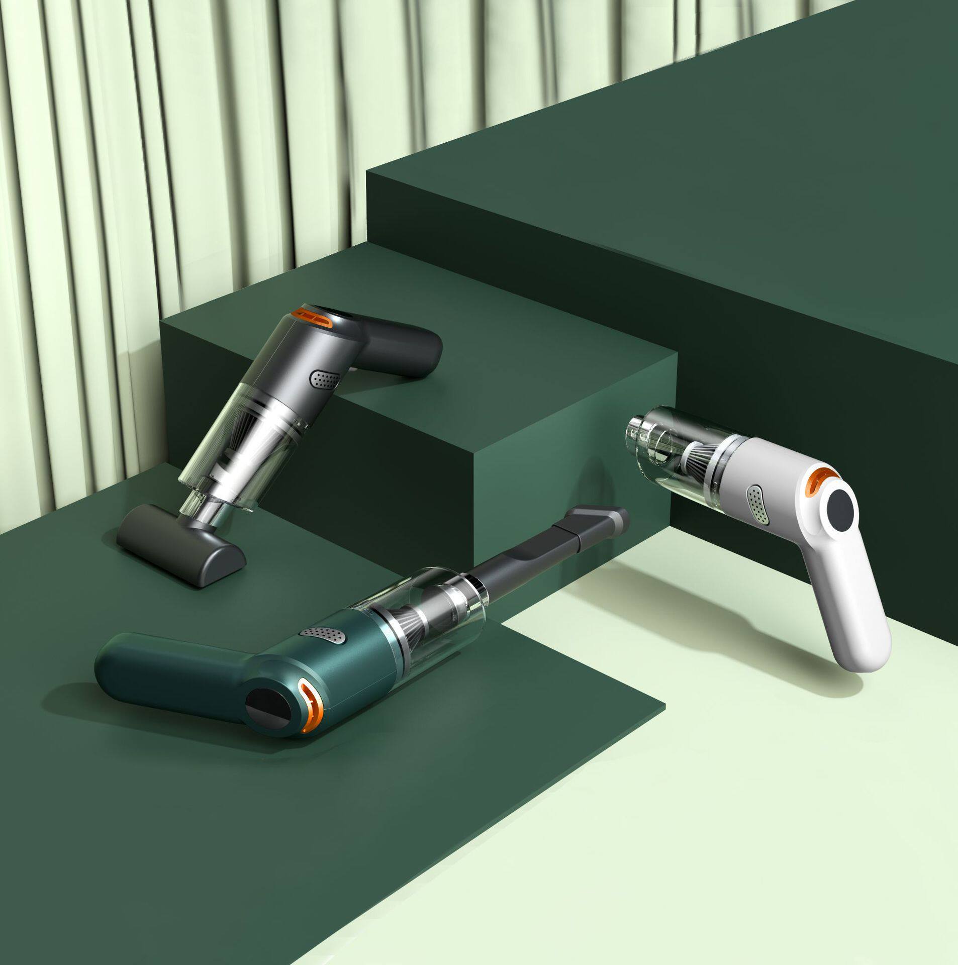 小米有品车载吸尘器车用无线充电汽车家用大吸力强力小型手持迷你