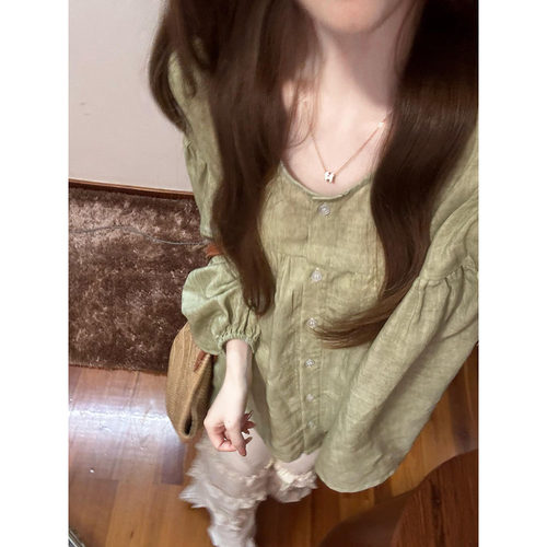 宽松慵懒风娃娃衫轻薄透气显白女
