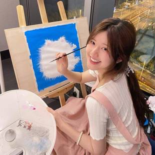 画画围女粉ins风家用色房美甲店F767S9TH厨用日系可裙爱 TD61韩式