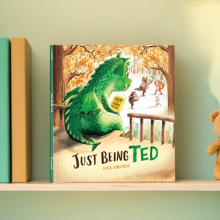 原版 盖世童书 进口儿童英语绘本英文故事书宝宝早教读物支持小怪兽点读笔 点读版 Ted 我就是我Just Being