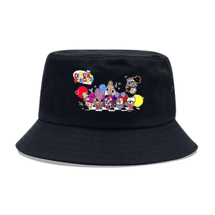 疯狂神奇数字马戏团帕姆尼联名周边渔夫帽男女儿童百搭休闲盆帽子