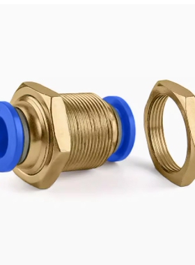 C-MSBUL4-6-8-10-12 XXV01-D8/D12-A快插接头隔板直接头/单边接头