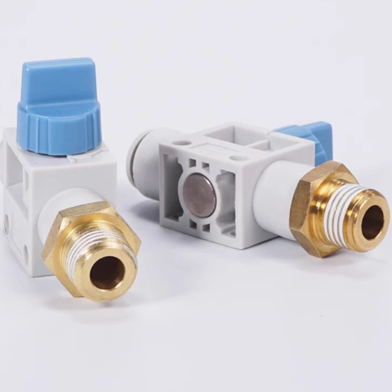 手动阀BVHV6/BVHV8/BVHV10/BVHV12-1/2/3/4-3-A/B 单侧外螺纹型