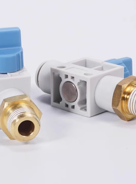 手动阀BVHV6/BVHV8/BVHV10/BVHV12-1/2/3/4-3-A/B 单侧外螺纹型