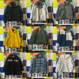 vintage古着外套日系90s复古工装阿美咔叽男女老爹美式夹克G5