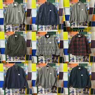 vintage古着外套港风棒球服复古阿美咔叽男女美式哈灵顿夹克ZG30