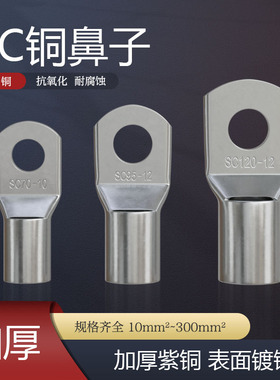 SC10/16/25/35/50线耳SC95/120/150/185/240/70-4/5/8/6/10/12/14