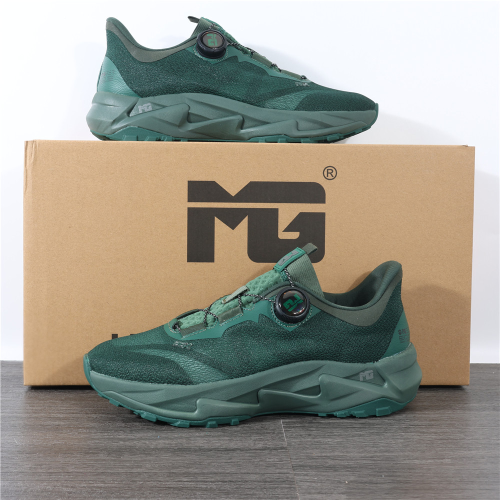 眼镜蛇/绿~挪威MG夏款纽扣单层超薄超轻缓重户外运动越野跑鞋