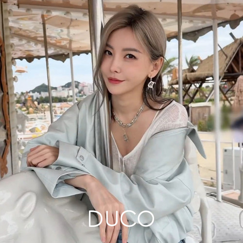【于文文同款】DUCO 飞毯系列小飞毯耳环时尚轻奢高雅气质耳饰