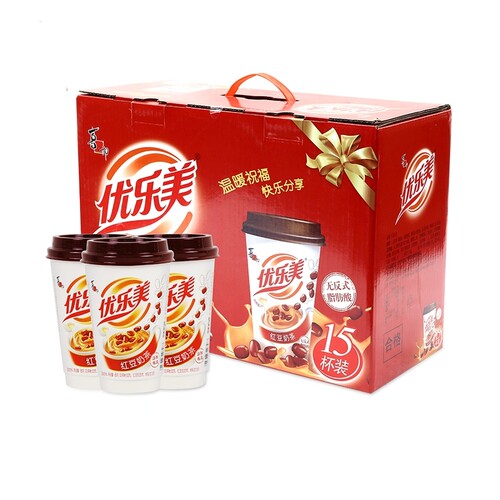 喜之郎优乐美红豆奶茶