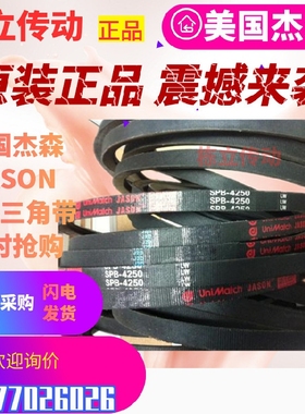 美国JASON杰森三角带  SPB3320 SPB3328 SPB3340/5V1320