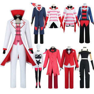 美剧地狱客栈cos服安吉尔地狱之王路西法阿拉斯比利兹服表演套装