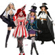 cos女巫小丑魔术师修女舞会表演服套装 新款 万圣节成人女演出服装