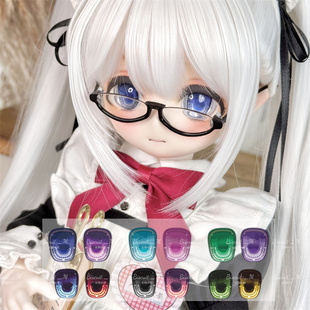 BJD娃娃二次元眼珠1/6分娃金属放射线眼睛1/4分娃软妹自制水贴眼