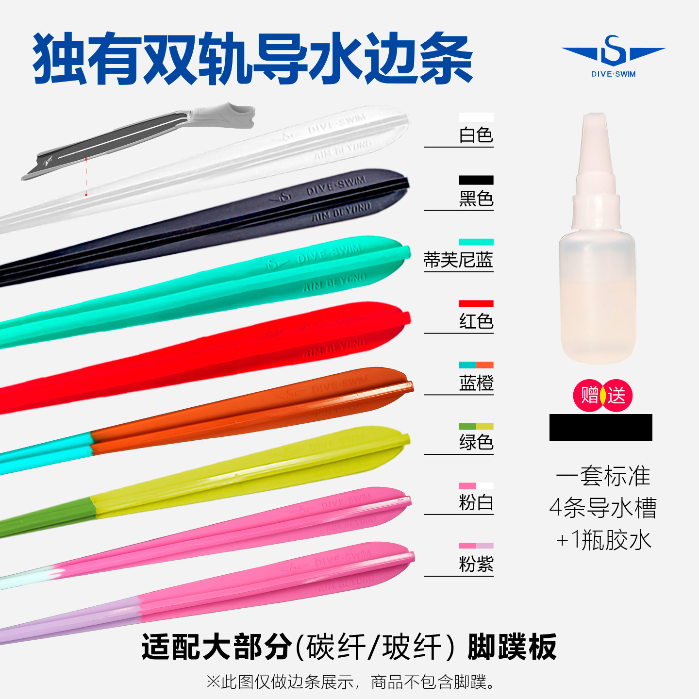 DIVESWIM新导流槽稳定性更好