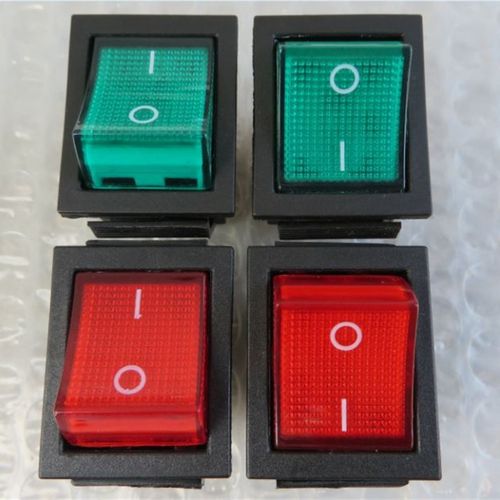 雕刻机专用机箱开关 按钮开关旋钮开关急停开关 雕刻机电器配件