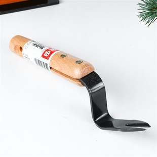 单齿翻盆刀根钩不锈钢盆景工具换盆护根掏根拔草绿植换盆园艺用品