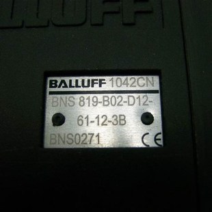 行程开关 限位开关BNS819 正品 德国巴鲁夫 D12 原装 B02