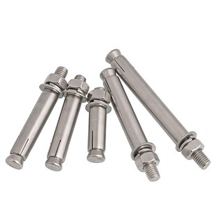 M6M8M10M12 201不锈钢膨胀螺丝膨胀螺栓加长拉爆爆炸*60x80/100mm