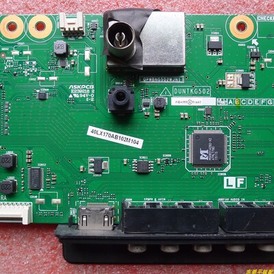 夏普LCD-32/40LX170A 32DS13A电视主板QPWBNG502WJN1 DUNTKG502