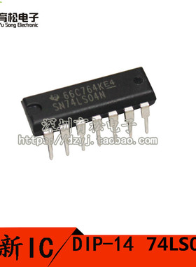 74LS04 SN74LS04N 六反相器 DIP-14