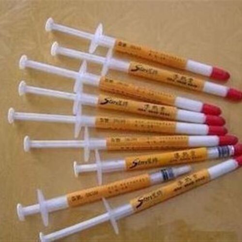 CPU散热硅胶 导热硅胶 针筒装硅胶 CPU散热硅脂 针筒灰色硅胶