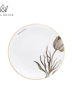 RoyalDutch皇家荷兰花源梦境骨瓷餐盘甜品盘欧式餐具家用乔迁礼物