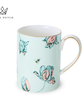 RoyalDutch皇家荷兰梦幻郁金香马克杯对杯礼盒茶水杯子生日礼物