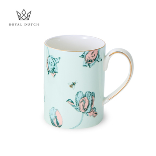 RoyalDutch皇家荷兰梦幻郁金香马克杯对杯礼盒茶水杯子生日礼物
